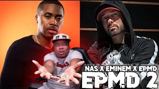 DID THIS REALLY HAPPEN  Nas EPMD 2 feat Eminem amp EPMD [upl. by Kinch]