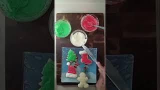 Learning how to make and decorate pumpkin sugar cookies [upl. by Letsou]