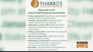 Tharros Place to hold fundraiser for Human Trafficking Prevention Month [upl. by Capwell]