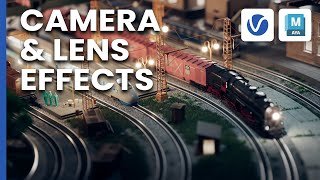 Working with camera settings and lens effects in VRay for Maya [upl. by Zennie]