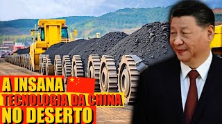 A Perfeita Tecnologia da China para Construções no Deserto [upl. by Artinahs]