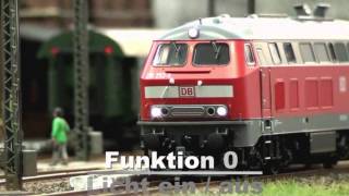 Roco 72751 BR 218 der DB AG mit Sound [upl. by Alurta]