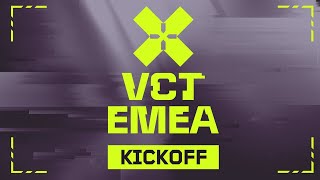 VCT EMEA Kickoff 2024  FNC VS KC  Knockouts [upl. by Anaerb640]