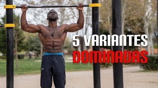 5 TIPOS DE DOMINADAS QUE DEBES HACER PARA SUBIR DE NIVEL [upl. by Yam]