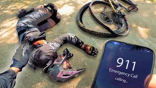 This Mountain Bike Crash Nearly Paralyzed Me [upl. by Aihselat]