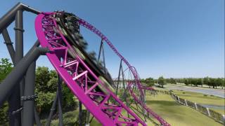 DC Rivals HyperCoaster  Warner Bros Movie World [upl. by Cyrillus373]