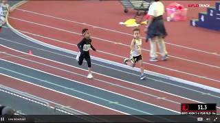 The Greatest 5YearOld 400m Race Of All Time [upl. by Idden983]