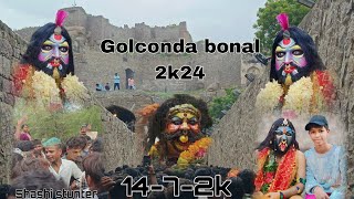 Golconda bonal 2k24  गोलकुंडा बनल  గోల్కొండ బోనాలు [upl. by Borlase927]