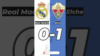 Real Madrid vs Elche  Laliga 2023  Score Predictor Hit Pause shorts youtube football [upl. by Naujet877]