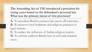 Amending Act of 1781 [upl. by Raines]