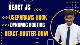 Dynamic Routing with useParams React Router DOM Tutorial in Telugu  React js in Telugu  2024 [upl. by Malkin]