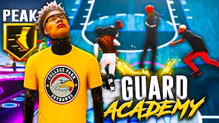 2K22 GUARD ACADEMY  ADVANCED PEAKQUICKSTOP TUTORIAL ON NBA 2K22 BEST DRIBBLE MOVES  BEST BADGES [upl. by Asirak]