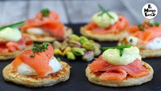 Smoked Salmon Blinis [upl. by Adaner]