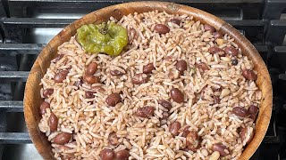 How To Make Jamaican Style Rice amp PeasRice and BeansTHE RAINA’S KITCHEN [upl. by Salohcim]