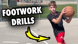 Basketball Footwork Drills For Kids [upl. by Eiba]