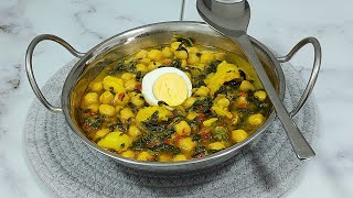 ✝️ EN 10 MINUTOS 🕰 GARBANZOS CON BACALAO Y ESPINACAS DE CUARESMA🥄 BEATRIZ COCINA [upl. by Chadburn]