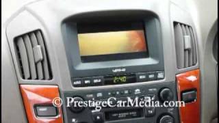 Lexus RX300 DVD Player installation to the existing Navigation Screen [upl. by Nagear]