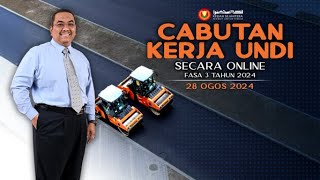 CABUTAN KERJA UNDI SECARA ONLINE [upl. by Enial]