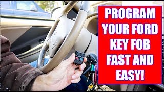 Program Your Ford Key FobClicker in 3 Minutes [upl. by Hyozo]