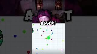 Time to assert my dominance shorts caseoh agario [upl. by Ettennek]