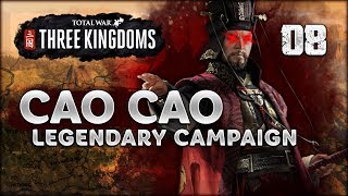 LEGENDARY CAO CAO  Total War Three Kingdoms  Part 8 [upl. by Dobrinsky86]