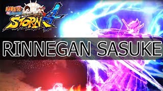 NSUNS4 Mods Rinnegan Sasuke Uchiha Moveset Mods [upl. by Caritta969]