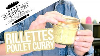 Rillettes de poulet au curry  Un mixeur et on se régale   Les Apprentis Chefs [upl. by Diao884]