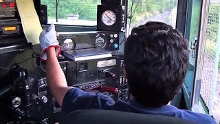 Viaje desde Frutillar hasta Temuco en locomotora de tren de carga de FEPASA [upl. by Tamma]