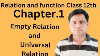 Relation and Function Class 12thChapter1Lk Classes [upl. by Zizaludba105]