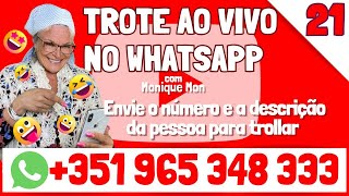 TROTE AO VIVO NO WHATSAPP 21 [upl. by Davilman]