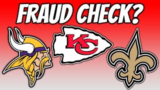 NFL Fraud Checks Which 20 Teams Are NOT For Real [upl. by Enaht558]