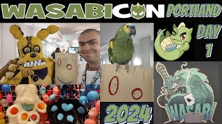 WasabiCon 2024 Day 1 Vlog Coslaying as Jonny 2x4 and Plank from Ed Edd n Eddy [upl. by Anelem]