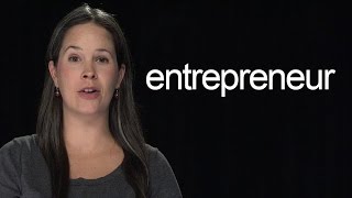 How to Say Entrepreneur – American English [upl. by Atikihc674]