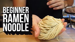 Beginner Guide to Making Ramen Noodles from Scratch [upl. by Tarkany]