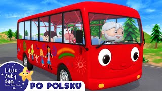 Czerwony autobus  Koła autobusu  Piosenki dla dzieci po polsku  30 minut  Little Baby Bum [upl. by Bullough]