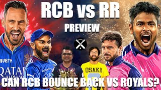 IPL 2024 Royal Challengers Bangalore vs Rajasthan Royals Preview  RCB vs RR  Pdoggspeaks [upl. by Ennej]