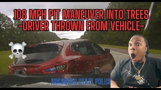 108 MPH POLICE CHASE ENDS IN SHOCKING TREE CRASH [upl. by Terrance20]