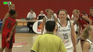 Basketball Länderspiel Damen Deutschland vs Belgien 31072010 in Mettmann RELivestream [upl. by Mikaela797]