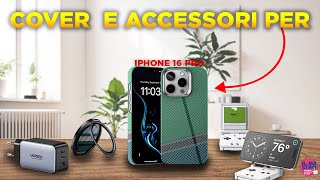 Le migliori cover per iPhone 16 pro Accessori Top [upl. by Laehplar]