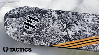 Lib Tech TRice Pro 2020 Snowboard Rider Review  Tactics [upl. by Hiamerej445]