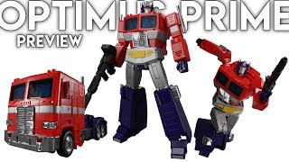 HASBRO PULSE Transformers Masterpiece MP44S OPTIMUS PRIME Action Figure Preview [upl. by Noiemad]