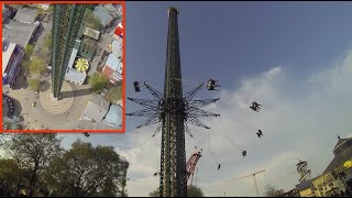 Praterturm  Century Starflyer  POV  Wiener Prater [upl. by Najtsirk]