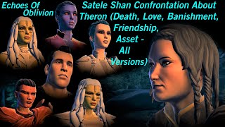 SWTOR Satele Shan Confrontation About Theron DeathLoveBanishmentFriendshipAsset  All Versions [upl. by Lorene890]