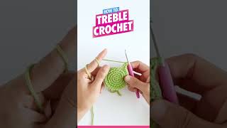 How To Crochet Treble Crochet for Beginners TR  Amigurumi Tutorial [upl. by Barde]