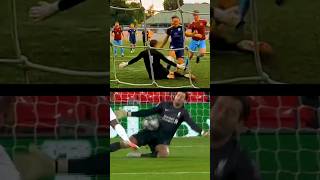 Spot the difference 👀 Alisson Beckers Spread Save vs Scouse GKs 💪 [upl. by Sarnoff]