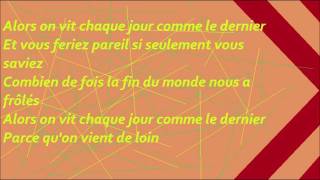 Corneille  Parce quon vient de loin  Paroles [upl. by Chandra]