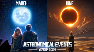 2024 Astronomical Events That Will Happen In This Year  साल 2024 का एस्ट्रोनॉमिकल इवेंट [upl. by Andromede622]