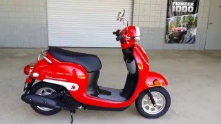 2016 Honda Metropolitan 50cc Scooter  Red  WalkAround Video  Review at HondaProKevincom [upl. by Pinsky966]