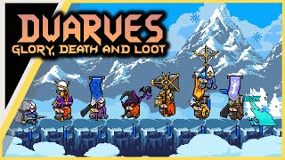 ROGUELIKE AUTOBATTLER DEL CLAN DE ENANOS Lanzamiento español  Dwarves Glory Death and Loot [upl. by Dorraj203]