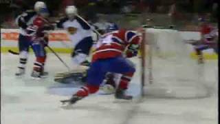 Ondrej Pavelec Wonderful Save vs Canadiens 1132009 [upl. by Enniotna297]